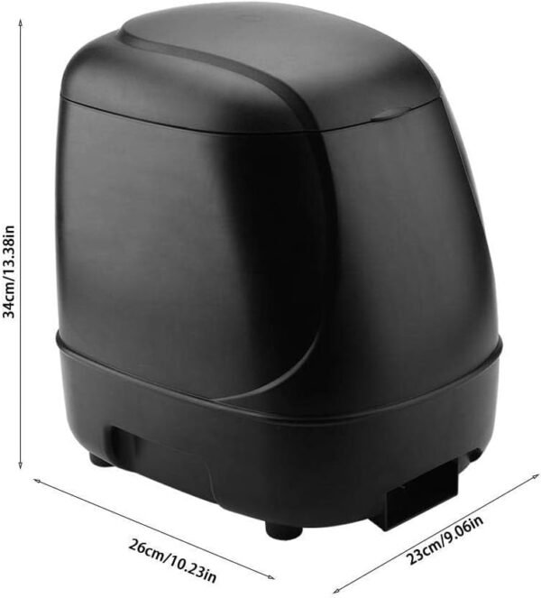 Automatic Fish Feeder for Pond, Pond Feeder, Automatic koi Fish Feeder for Pond Outdoor, Fish Feeder Automatic Dispenser for a Vacation Away and Prevent Sunstroke(10L-Battery Powered) - Image 2