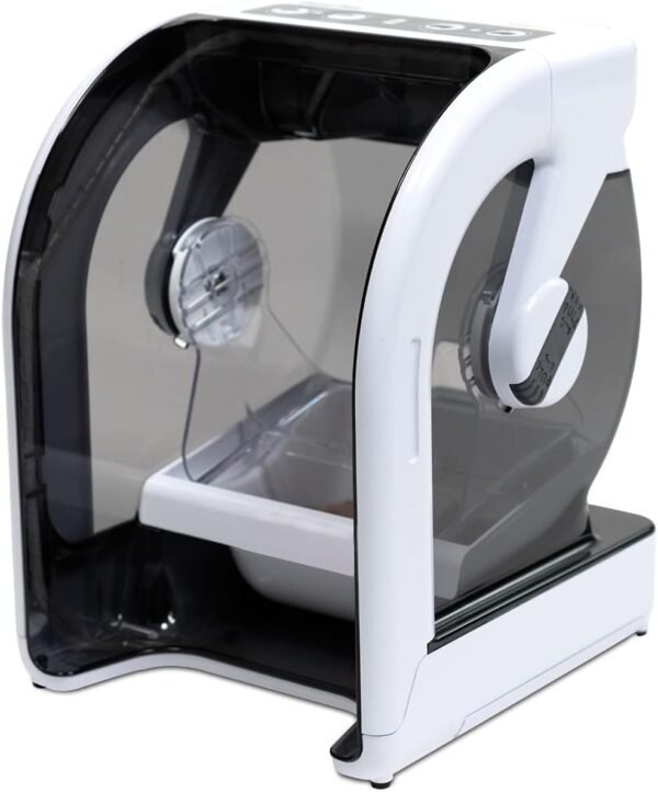 Automatic Selective Microchip Smart Pet Feeder (CP500) - BPA and BHT Free Bowl with Enclosed Back for Small to Medium Cats and Small Dogs, White