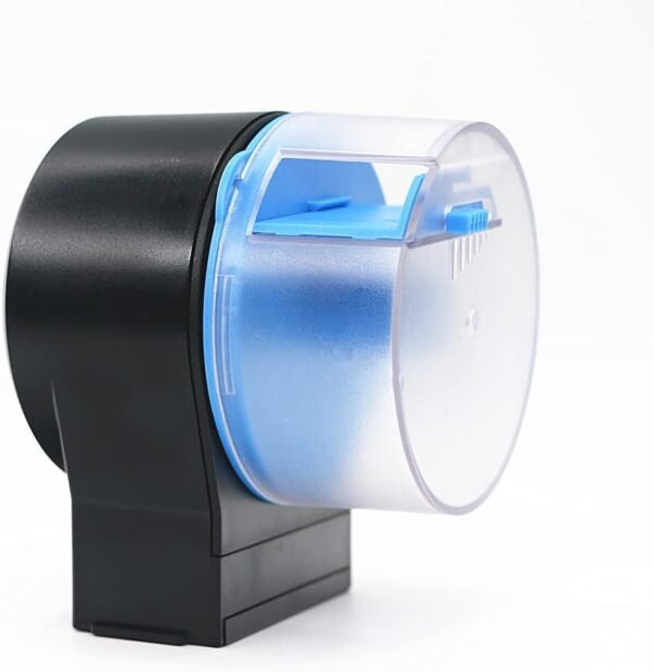 Aquarium Fish Food Feeder Dispenser with Timer, Blue, 50G