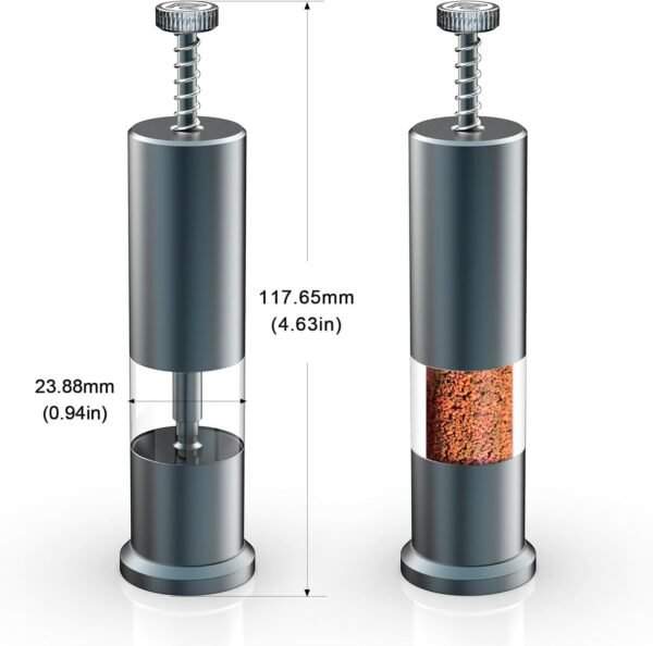 Aquarium Fish Feeder, Press-to-Feed Fish Food Dispenser for Aquariums - Image 2